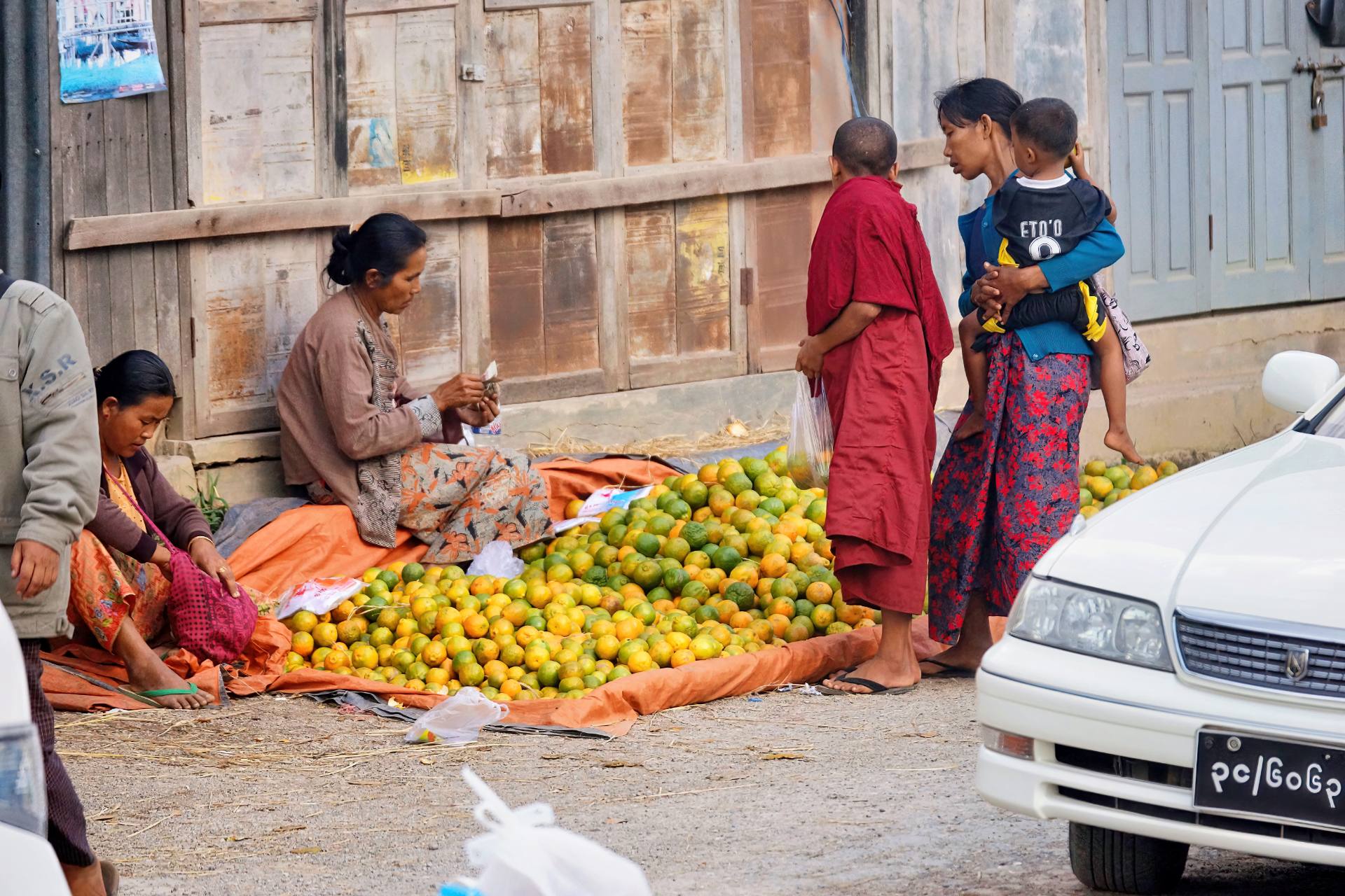 Abendlicher Spaziergang durch Nyaung Shwe